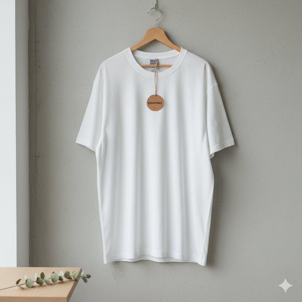 Short Sleeve White T-Shirt